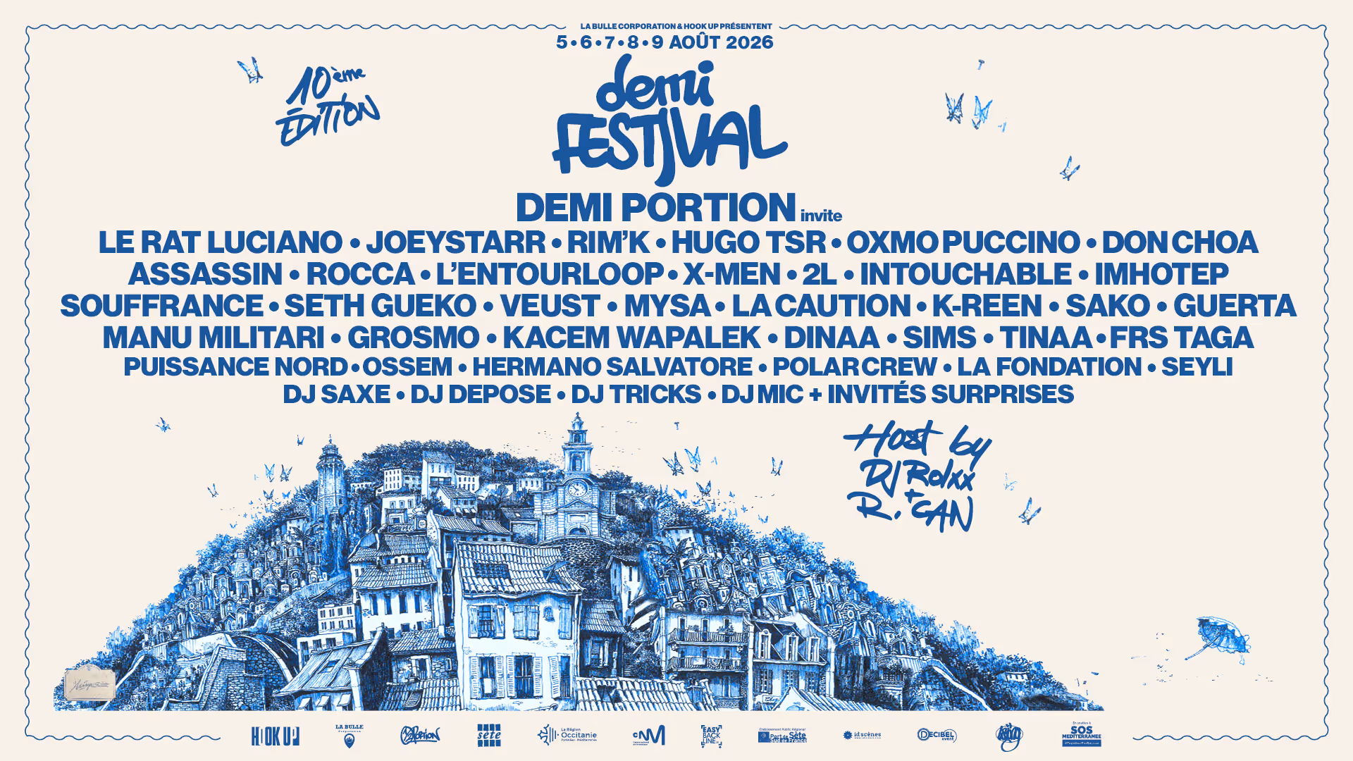 Affiche Demi Portion Festival 2026