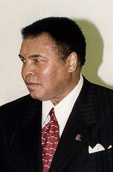 Ali lors des JO d'Atlanta en 1996