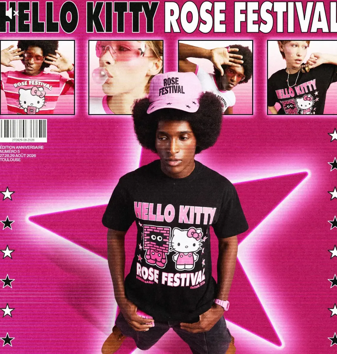 VISIONNAIRE X HELLO KITTY © Rose Festival