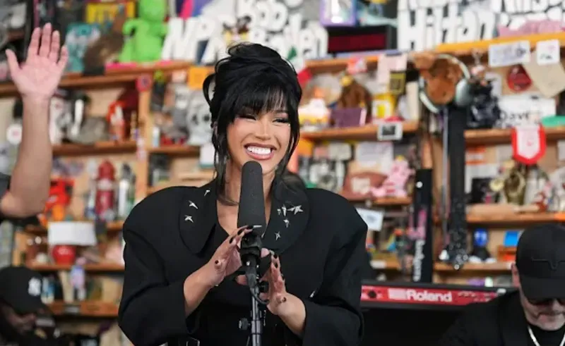 Cardi B x Tiny Desk Concert © NPR Music Youtube