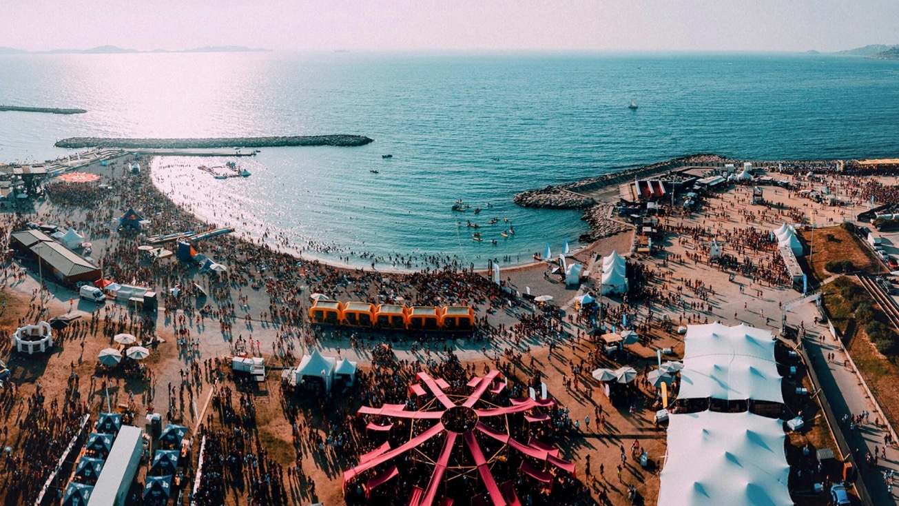 Delta Festival, plage du Prado à Marseille