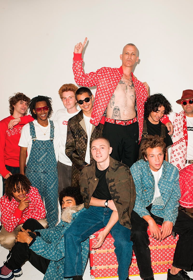 Supreme x Louis-Vuitton © SUPREME