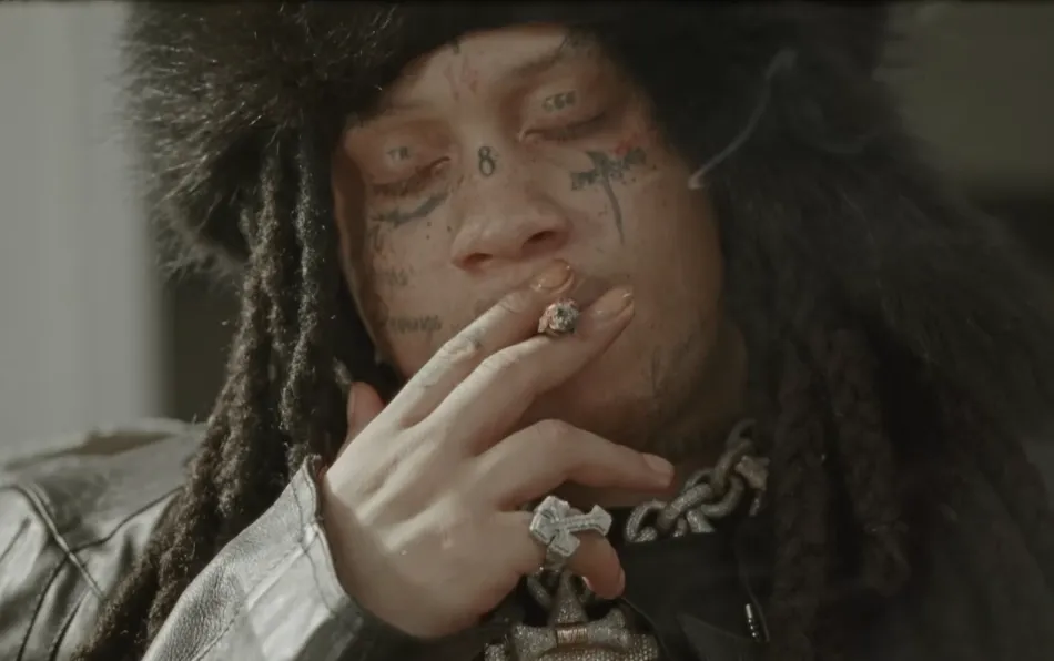 Trippie Red dans le teaser de NDA ©Trippie Red