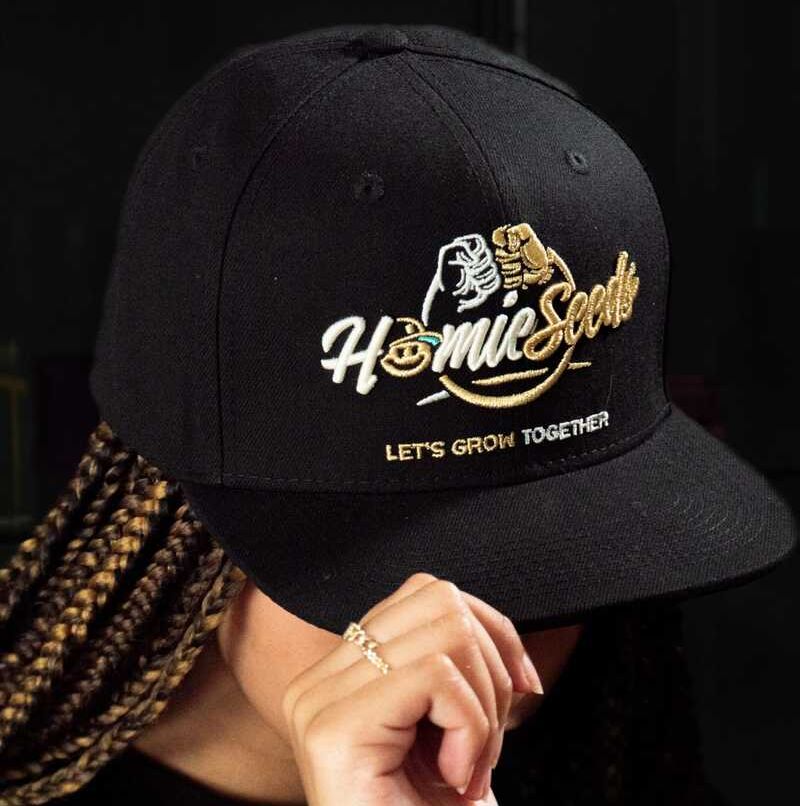 La casquette Homieseeds Black & Gold