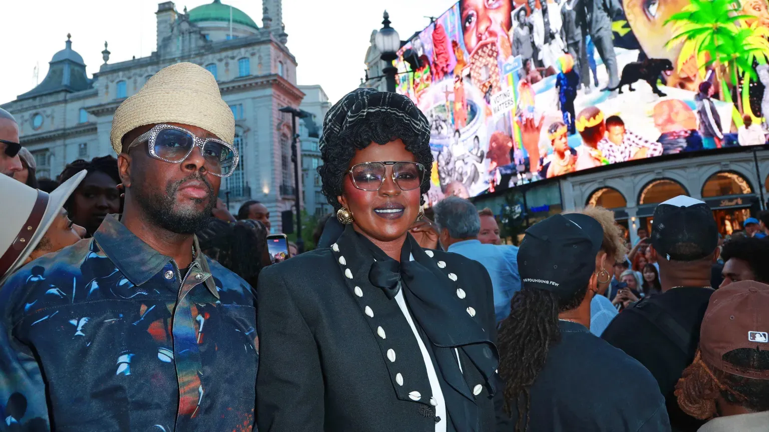 Wyclef Jean and Lauryn Hill, Londres © Getty Images