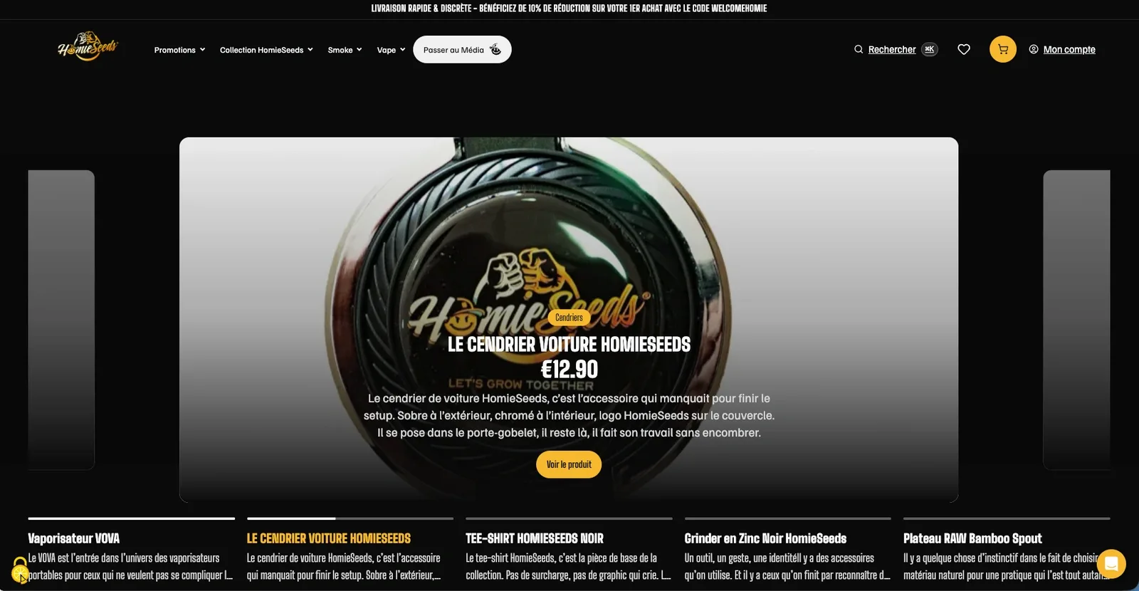 Homepage shop homieseeds.com