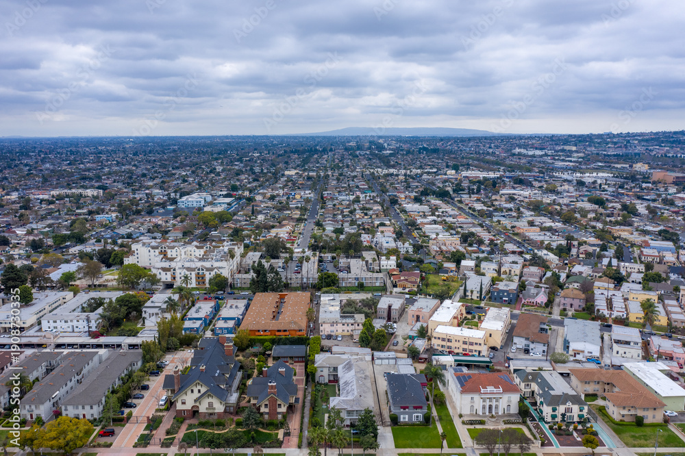 Le quartier de Crenshaw à South Los Angeles