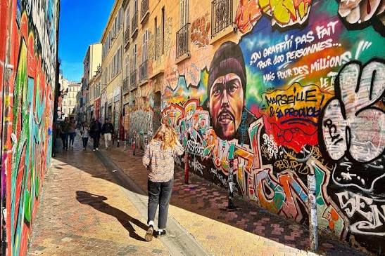 Marseille, graff