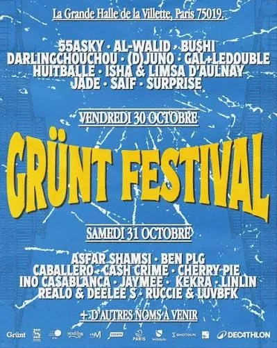 Affiche Grünt Festival