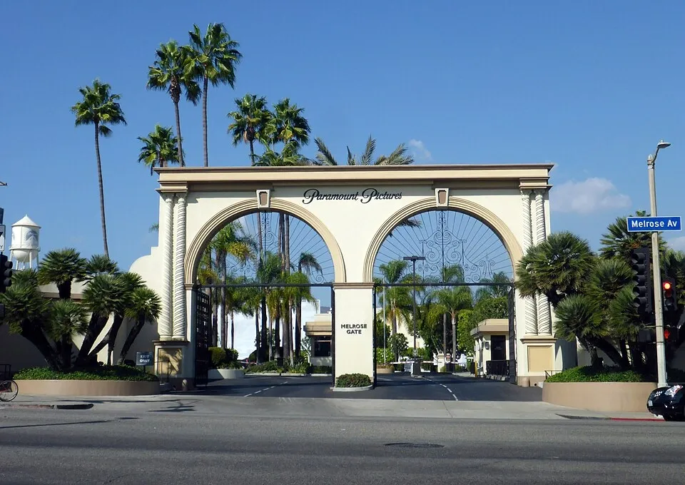 La Melrose Gate, entrée des studio Paramount Pictures photographié le 26 octobre 2014. CC Coolcaesar SA